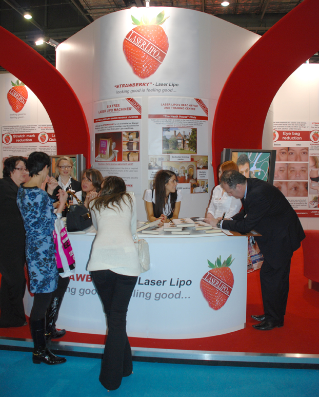 STRAWBERRY Launch to the trade at the Pro. Beauty London show.